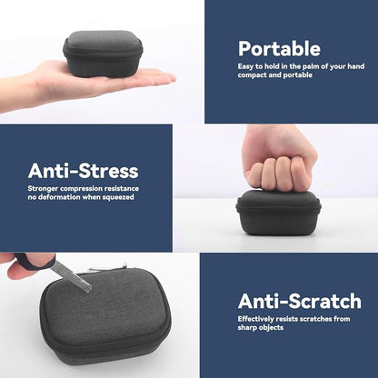 Portable Charger Power Bank Case Compatible with iWALK/For Anker 621 Nano/for Swyop/for Feob/for Charmast/for JEJILL/for LanLuk/for VEGER and More Small Charging Battery Pack - Bag Only