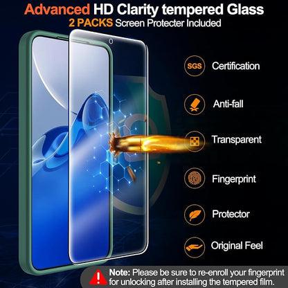 MOZOTER for Samsung Galaxy S25 Plus Case with Magnetic,[Compatible with MagSafe][12Ft Military Dropproof][2*Screen Protector] Translucent Slim Shockproof Holsters Case for S25 Plus,6.7"-Green