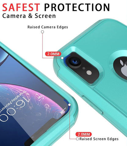 Diverbox for iPhone Xr Case [Shockproof] [Dropproof] [Dust-Proof],Heavy Duty Protection Phone Case Cover for Apple iPhone XR