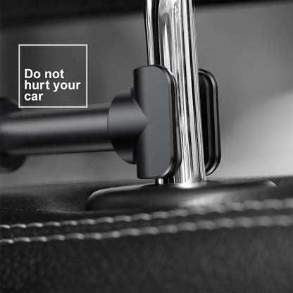 FYOUNG Car Headrest Mount Compatible with Switch 2 Model 2025/ Swith OLED/Switch, Adjustable Car Holder Compatible with Switch/iPhone/iPad and Other Devices (4"-11")-Black