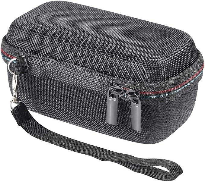 Portable Charger Carrying Case for Anker Prime 200W Portable Charger EVA Hard Travel Case for 20000 mAh Power Bank Shockproof Portble Battery Charger Storage Bag, Black, Modern