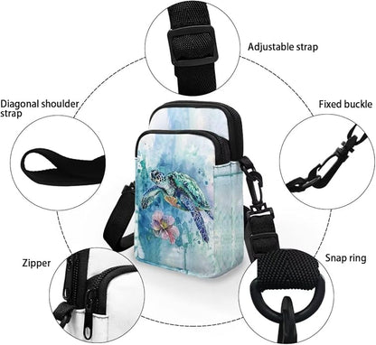 DISNIMO Small Crossbody Bags for Women Trendy Cross Body Cell Phone Shoulder Bags Purses with Adjustable Strap