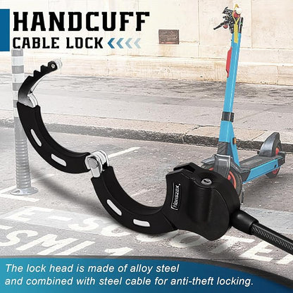 Scooter Lock with Bag, Scooter Locks Anti Theft 39.37 inch, Lock for Electric Scooter, Electric Scooter Accessories