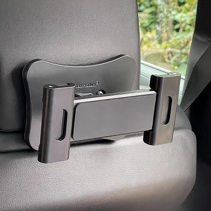 Car Tablet Holder Compatible for Volvo XC90 XC60 V90 V60 S90 S60 (Model 2017 or Newer), Back Seat Headrest Mount Compatible with All iPad Pro Air Mini, Galaxy Tabs, 4.7-12.9" Tablets