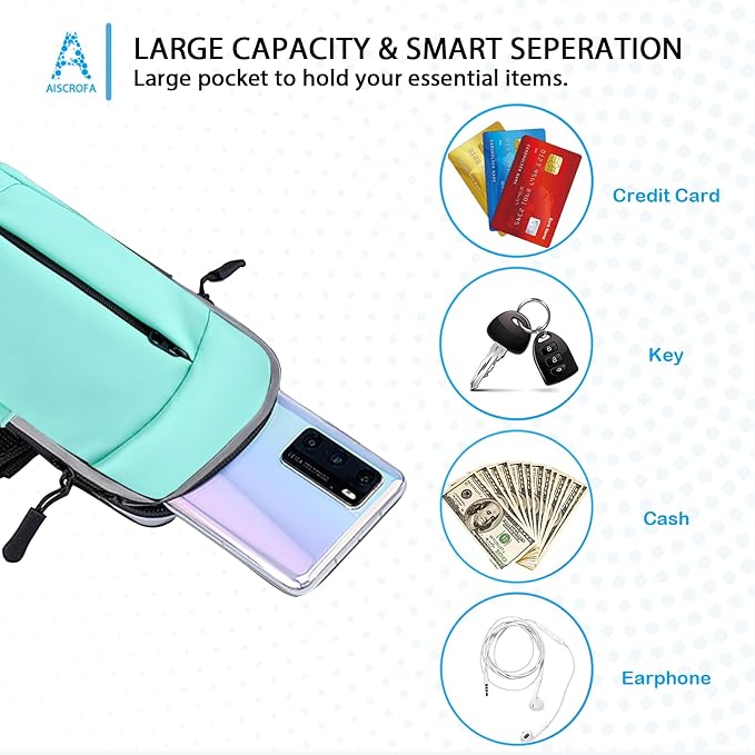 Phone Holder Arm Bands for Running Armband Small Crossbody Bags for Women Kids,iPhone 15 14 13 12 11 Pro Max Xs Xr X 6 7 8 Plus SE Mini Galaxy Ultra Edge S24 S23 Note