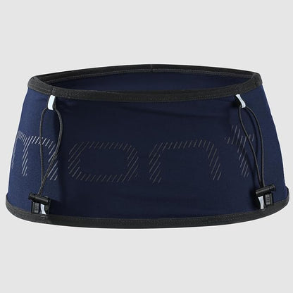 Haimont Running Belt for Women Men, Trail Running Waist Pack with Bottle Pockets for Workout Hiking Jogging Sport, Runners Essentials Accessories, Dark Blue, S