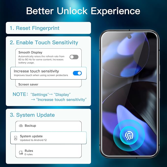 JETech Screen Protector for Google Pixel 9, 2+2 Pack | with Camera Lens Protector, HD Clear Tempered Glass, Anti-Scratch Protection, Easy Installation Tool