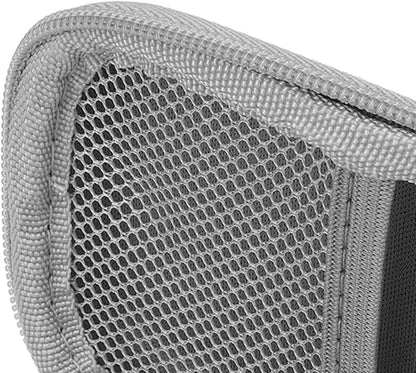 FOSA Power Bank Carrying Case, Battery Pack Storage Bag Soft Lining for Portable Charger (Gray)