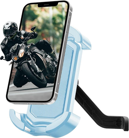 ROCKBROS Motorcycle Phone Mount, Motorcycle Phones Holder with Security Lock, Shockproof Phone Holder for Motorcycles, Adjustable Motorcycles Phone Holder Mount, Suitable for 4.7”-6.8” Phone