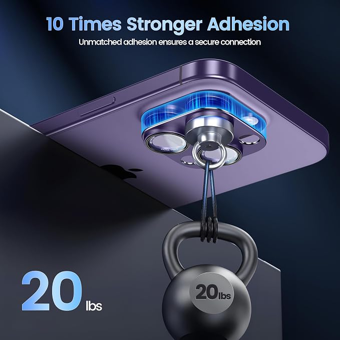 CACOE Camera Lens Protector for iPhone 14 Pro/14 Pro Max/16 Pro/16 Pro Max - Metal Frame Tempered Glass Cover, [Anti-Scratch] [Drop-Proof][Strong-Adhesion] Camera Screen Cover(Dark Purple)