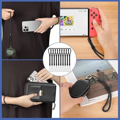 FrgKbTm Hand Wrist Strap Lanyard, Adjustable Nylon Colorful for Mobile Phone, Camara, USB Flash Drive, ID Name Tag Badge