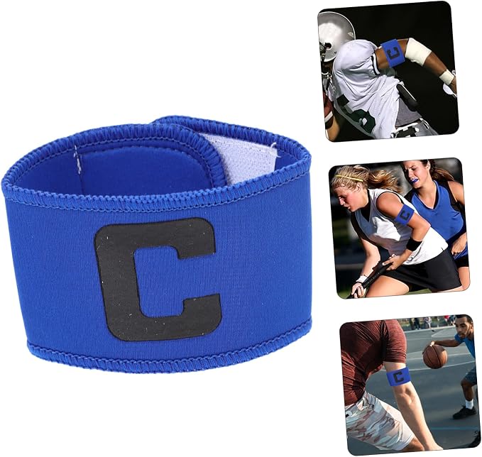 BESPORTBLE Arm Band for Adults Boys and Girls Captain's Label 3pcs Sports Match Armbands