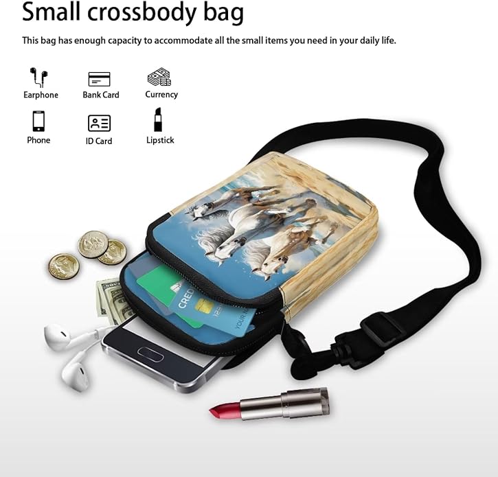DISNIMO Small Crossbody Bags for Women Trendy Cross Body Cell Phone Shoulder Bags Purses with Adjustable Strap