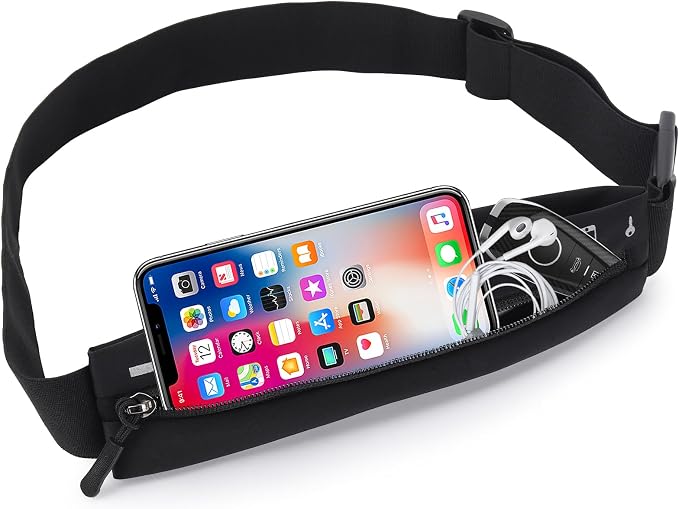 Slim Running Belt for Women, Running Bag Runners Fanny Pack Waist Phone Holder for women, Pouch Waist Bag for Workout Jogging