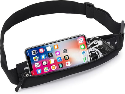 Slim Running Belt for Women, Running Bag Runners Fanny Pack Waist Phone Holder for women, Pouch Waist Bag for Workout Jogging