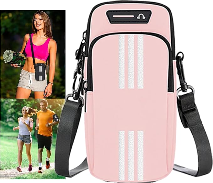 Running Armband, Cell Phone Purse Small Crossbody Bags for Women Men Kids Pouch for iPhone 15/14/13 pro/Plus/xs/xr/xs max, Galaxy S22 Ultra and More