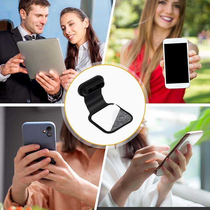 TIESOME 10PCS USB C Dust Plugs, Silicone Anti Loss Port Covers with Removable Adhesive Compatible with Laptops and All Type C Devices