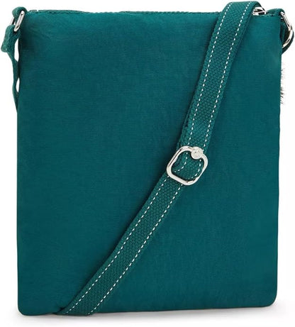 Kipling Women’s Abanu Multi Crossbody Bag, Lightweight, Adjustable Nylon Waist Pack with Multi-Compartment Zip Pockets