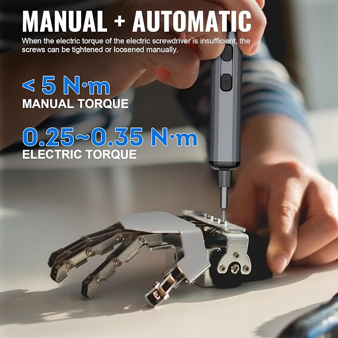 Mini Electric Screwdriver, 3.7V Precision Screwdriver Set Cordless Screwdriver Rechargeable 72 In 1 Magnetic Bit Repair Tech Tool Kit for Electronics Computer Phone Laptop Camera RC Car Watch Glasses