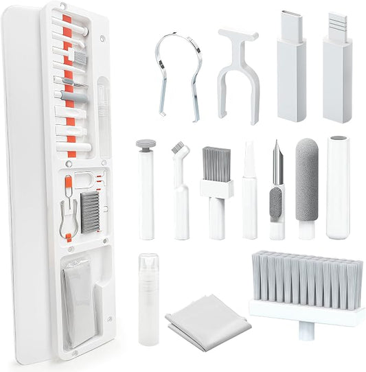 Keyboard Cleaner - Upgraded Keyboard Wrist Rest | Phone Cleaning Kit(White)