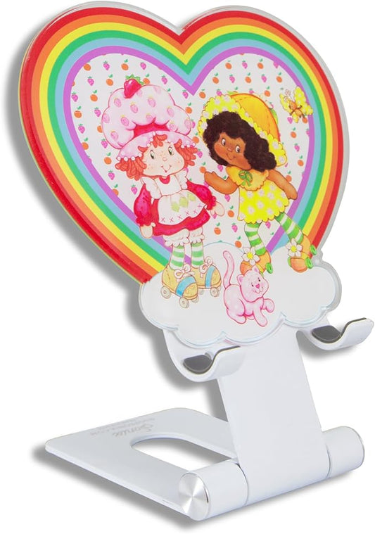 Sonix Character Phone Stand | Adjustable Cell Phone Holder, Desk Stand, Dock | Strawberry Shortcake x Orange Blossom