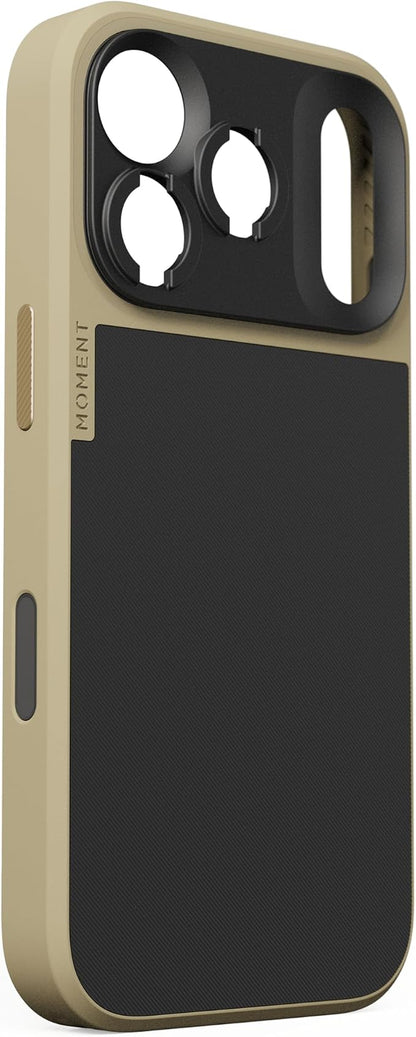 Moment Camera Case for iPhone 17 (Beige, iPhone 17 Pro)