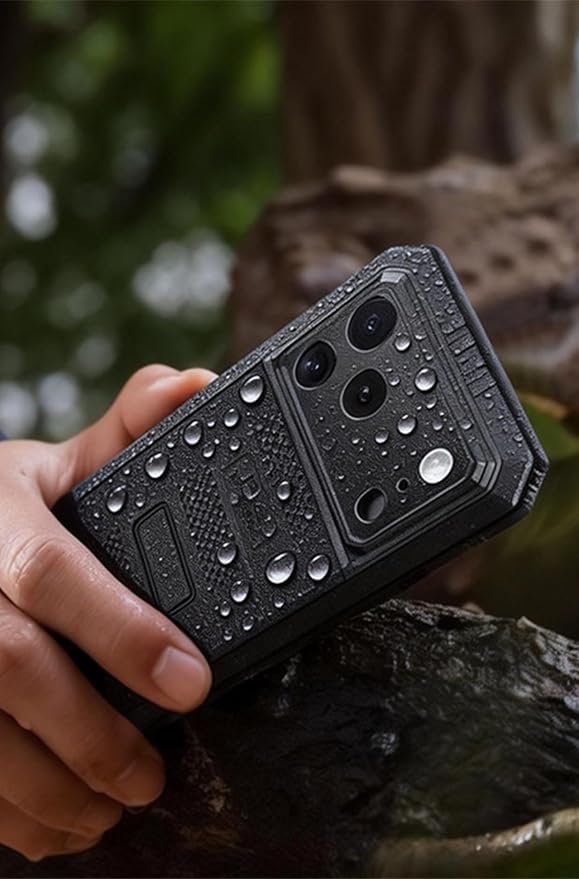Beasyjoy for iPhone 17 Pro Max Case Waterproof, Heavy Duty Metal Case with Built-in Screen Protector, Full Body Rugged Military Grade Shockproof Dustproof Cover for Construction Outdoor 6.9", Black