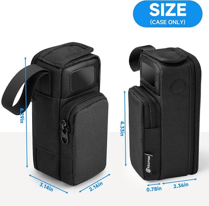 Travel Case for Anker 737 Power Bank 24,000mAh 3-Port, Protective Storage Bag Pouch for Anker 737 PowerCore 24K Portable Charger (Case Only) - Black