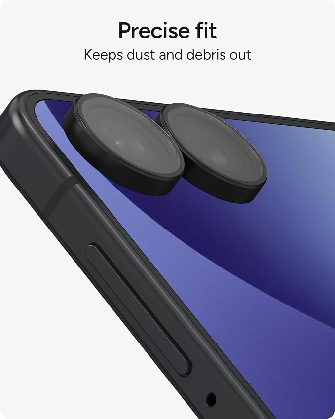 ZAGG Glass Elite Samsung Galaxy Z Flip8 Camera Lens Protector | Anti-Reflective, 5X Stronger Impact & Scratch Resistant Aluminosilicate Glass - Easy Installation, Smudge-Free Surface