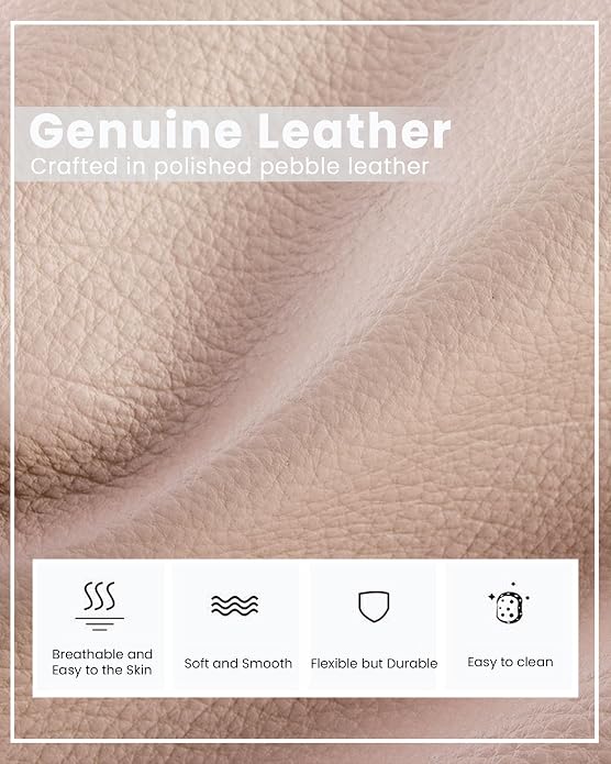 befen Genuine Leather Small Crossbody Bags for Women, Cell Phone Cross body Purse Bag with RFID Blocking Card Slots