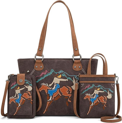 Montana West Small Crossbody Bags for Women Western Handbag with Cash Slots