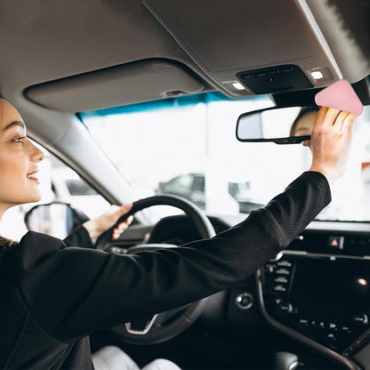 Pink Car Screen Cleaner Microfiber Auto Screen Cleaning Pad, Auto Touchscreen Cleaning Wipes Car CleaningWipes Cloth, Touchscreen Cleaner Cloths for Vehicle Dashboard CarDisplay Interior
