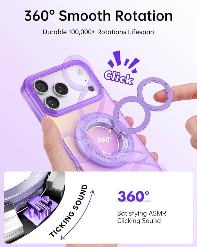 SYNCWIRE for MagSafe Phone Grip, Valentine's Galentine's Day Birthday Gifts for Her Women Mom Girlfriend Best Friends Sister Wife Teen Girl Magnetic Phone Ring Holder Kickstand