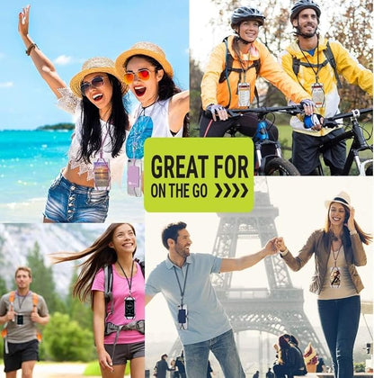 Gear Beast Cell Phone Lanyard with Adjustable Neck Strap Compatible with iPhone Galaxy & Most Smartphones