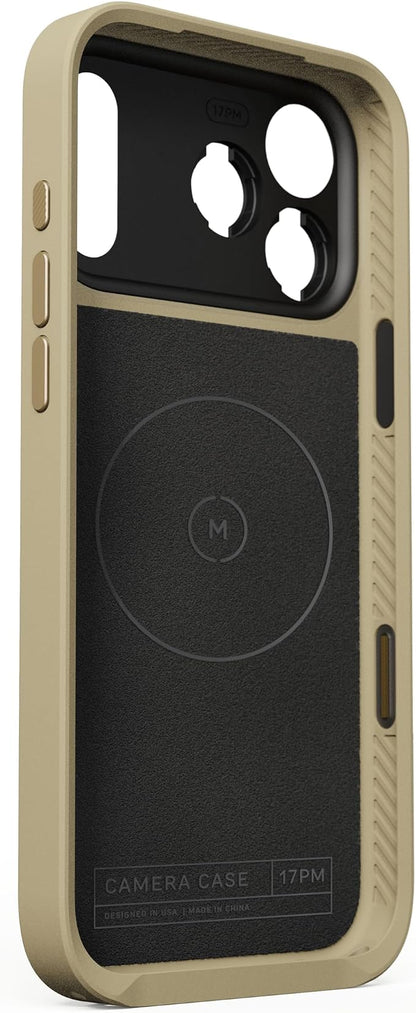 Moment Camera Case for iPhone 17 (Beige, iPhone 17 Pro Max)