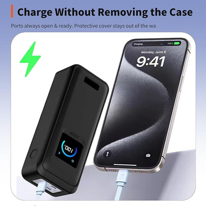Case for Anker Prime Power Bank(26250mAh 300W)– Soft Silicone Protective Cover Compatible with Prime Power Bank(26250mAh 300W),Shockproof Anti-Scratch Slim Fit Case,Black
