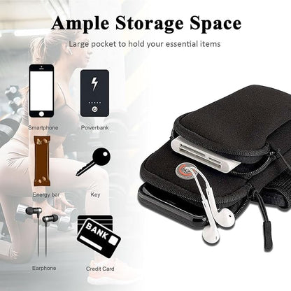 Phone Holder for Running Armband,2Pack Cell Phone Purse Small Crossbody Bags for Women Men Kids,iPhone 11 12 13 14 15 16 17 Pro Max Xs Xr X 8 Plus Mini Galaxy Ultra S26 Note Pouch Arm Bands