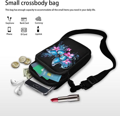 DISNIMO Small Crossbody Bags for Women Trendy Cross Body Cell Phone Shoulder Bags Purses with Adjustable Strap