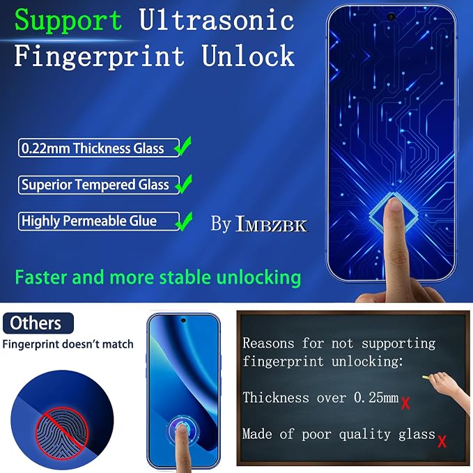 IMBZBK [Auto-Dust Removal] 3 Pack Screen Protector for Google Pixel 10a [6.3 INCH] Accessories, Case Friendly Film, Military Grade Shatterproof Tempered Glass 3 Camera Lens Protector