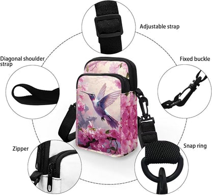 DISNIMO Small Crossbody Bags for Women Trendy Cross Body Cell Phone Shoulder Bags Purses with Adjustable Strap