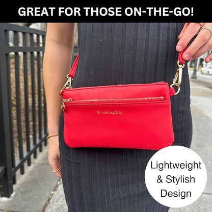 Save the Girls Cell Phone Purse - Touch Screen Women’s Crossbody Bag - Clutch Purses for Women (Bella) | Touch Screen, for Women