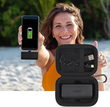 Boobowl Case Compatible with Anker Nano Power Bank with Built-in Lightning Connector 5,000 Mah 12W, Portble Charger Storage Holder for amelema/for LanLuk/for Feob Battery Pack - (Box Only)