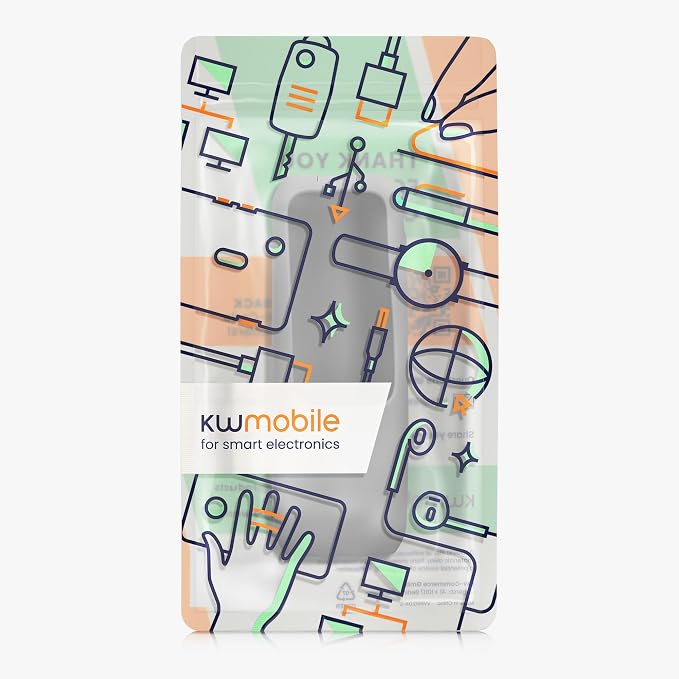 kwmobile Case Compatible with Anker Power Bank 25000mAh (A1695H11) - Portable Powerbank Cover - External Battery Charger Bag, Shockproof - Grey