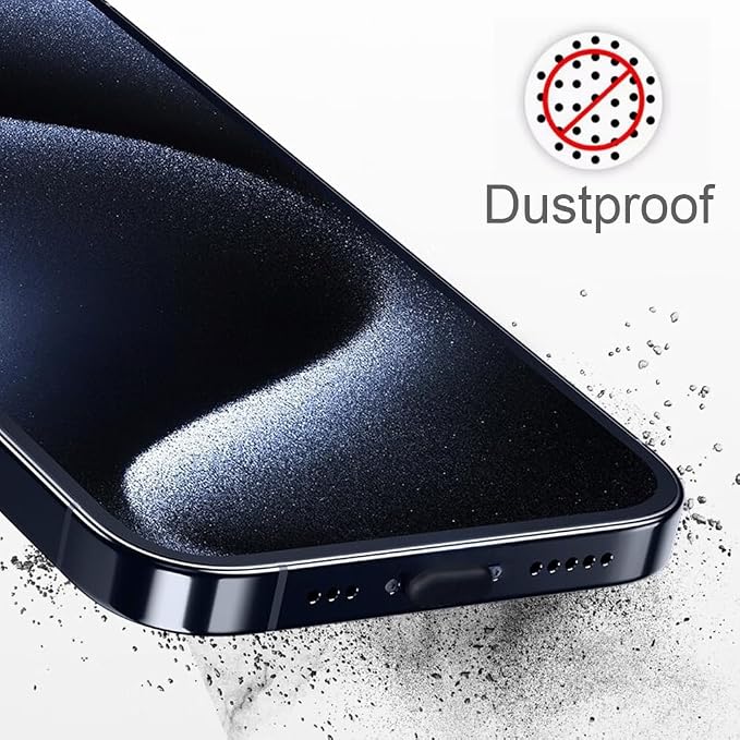 USB C Dust Plug Silicone USB C Anti Dust Port Cover Type C Charging Port Protectors Plug Compatible with iPhone 15 16 17 Pro Max Plus Samsung Galaxy Google Pixel and All USB Type C Ports