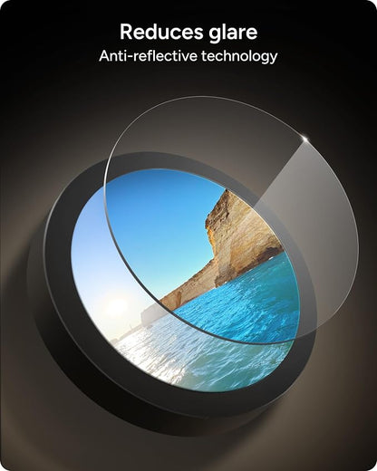 ZAGG Glass Elite Anti-Reflective Samsung Galaxy S25 Ultra Camera Lens Protector – Anti-Glare Technology, Maximum Impact & Scratch Resistance, Smudge-Free Surface, Recycled Materials