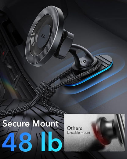 ESR for MagSafe Car Mount, Magnetic Car Phone Holder Mount, Air Vent/Dashboard Magnetic Phone Mount for iPhone 17/16/15/14/13/12, Galaxy S25, Pixel 10, Strong Magnets, Charging Not Supported