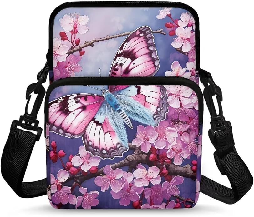 Men's Crossbody Bag, Small Cell Phone Wallet, Women's Shoulder Handbag, Travel Gym Bag