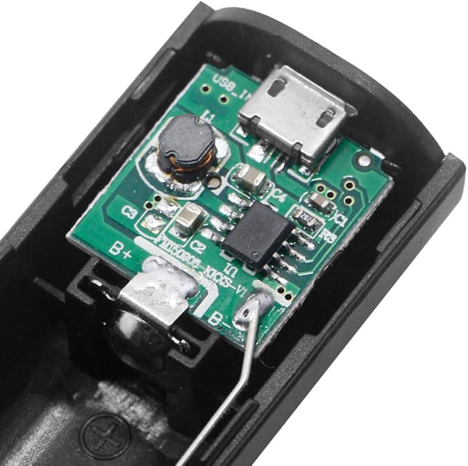 18650 Battery Power Bank Case DIY Empty Shell, Portable USB Charger Box with Self-Adaptive Technology