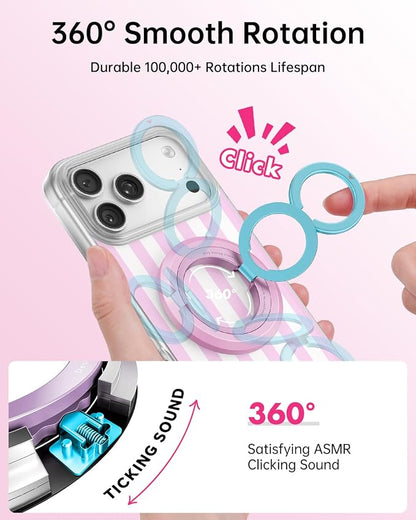 SYNCWIRE for MagSafe Phone Grip, Valentine's Galentine's Day Birthday Gifts for Her Women Mom Girlfriend Best Friends Sister Wife Teen Girl Magnetic Phone Ring Holder Kickstand