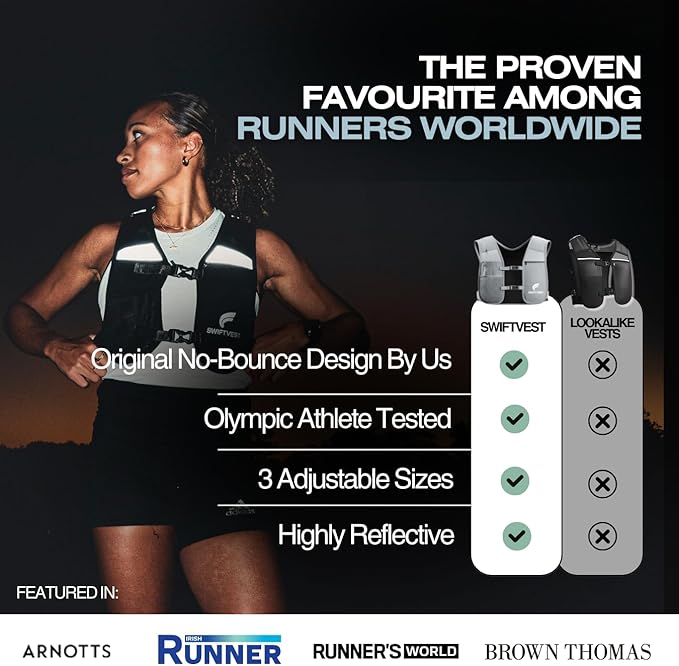 Running Phone Holder Vest with 500ml/17oz Water Bottle | Reflective Hydration Vest | Adjustable | Light | 6 Pockets for Running Accessories | Unisex